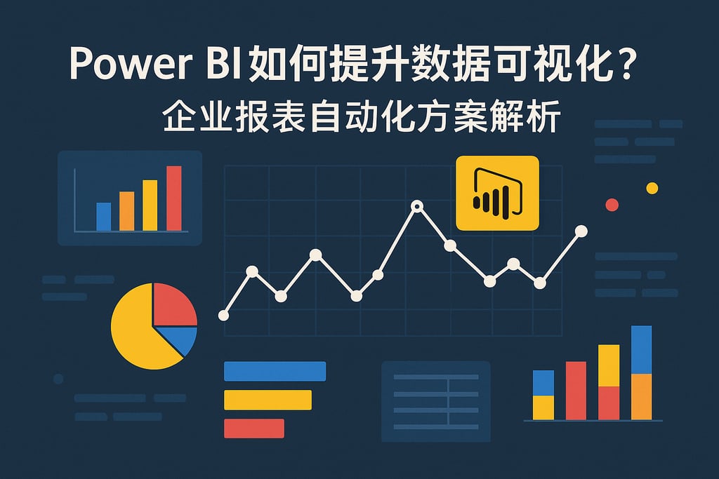 Power BI如何提升数据可视化？企业报表自动化方案解析